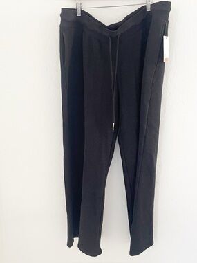Motherhood Maternity black knit sweatpants size XXL